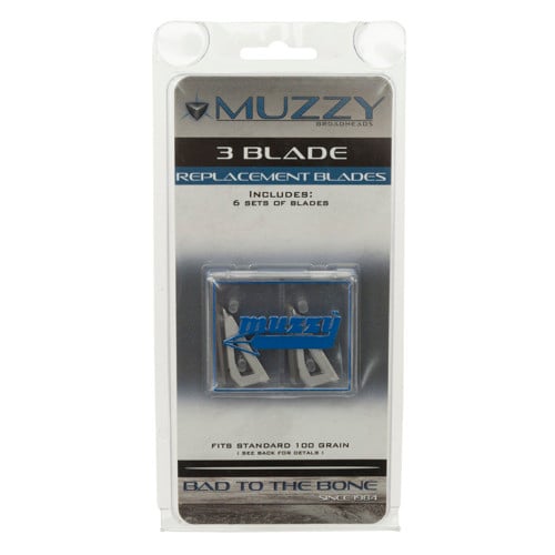 MUZZY 3-blade Replacement for 225,225-R,  Broadheads for sale at KYGUNCO.