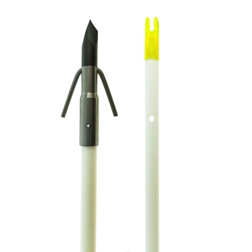 MUZZY Classic White Fish Arrow w/Gar Point w/nock for sale at KYGUNCO.
