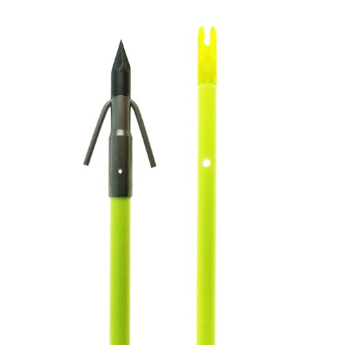 MUZZY Classic Chartreuse Fish Arrow w/Gar Point for sale at KYGUNCO.