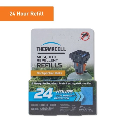 THERMACELL Backpacker Mat Only Refill - 24 Hours for sale at KYGUNCO.