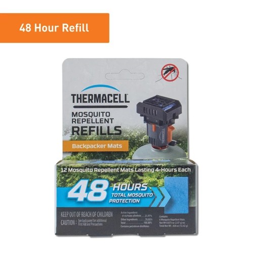 THERMACELL Backpacker Mat Only Refill - 48 Hours for sale at KYGUNCO.