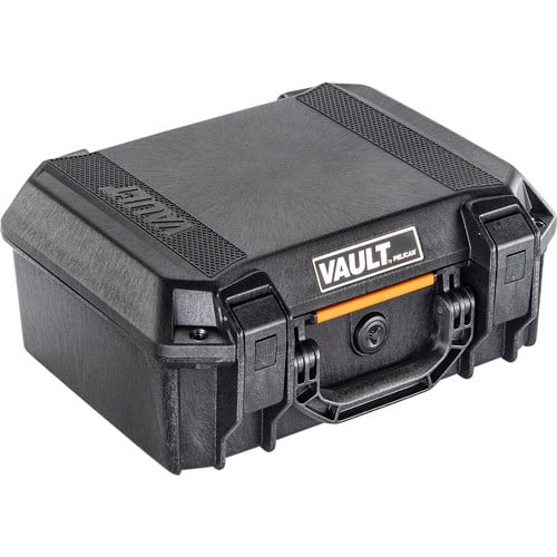 PELICAN V200 Vault Medium Pistol Case Black for sale at KYGUNCO.