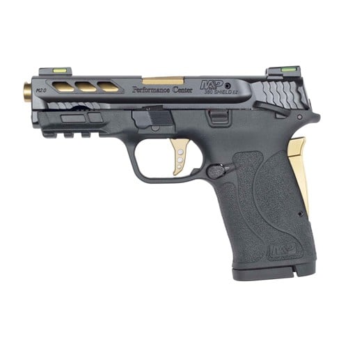 SMITH & WESSON Performance Center M&P380 Shield EZ M2.0 380ACP 3.8" 8rd Pistol w/ Gold Ported Barrel for sale at KYGUNCO.
