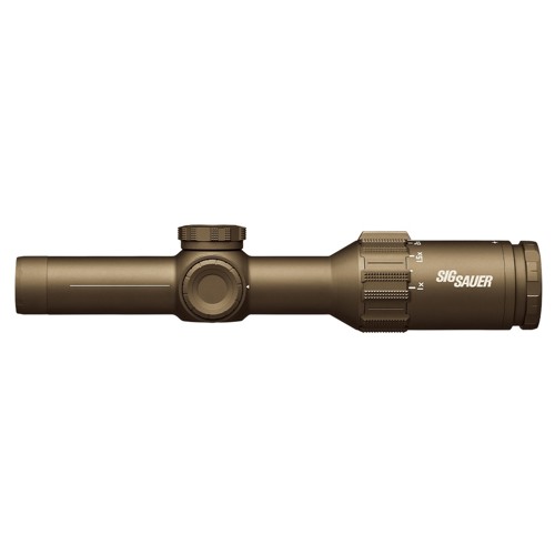 SIG SAUER Tango6T 1-6X24mm 30mm FFP 556-762 HORSESHOE FDE for sale at KYGUNCO.