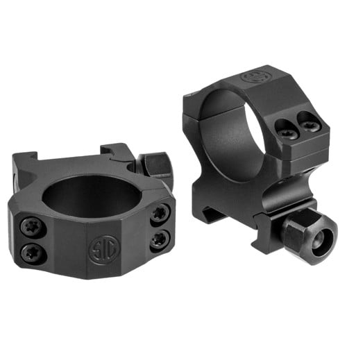SIG SAUER Alpha1 Scope Rings 1" MED Profile 0.94"Blk for sale at KYGUNCO.