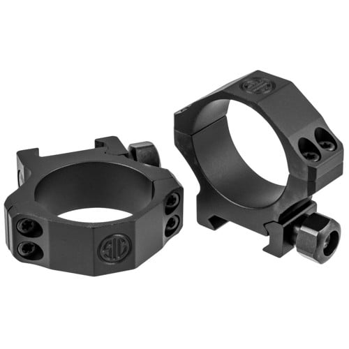 SIG SAUER Alpha1 Scope Rings 34mm MED Profile 0.94" Blk for sale at KYGUNCO.