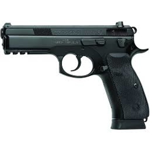 CZ-USA QP Only 75 SP-01 Tactical 9mm 4.6" 18rd Black for sale at KYGUNCO.