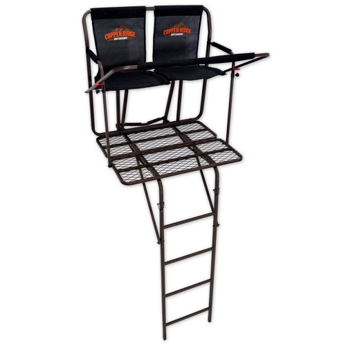COPPER RIDGE OUTDOORS ULTRA COMFORT 18' 2-MAN LADDERSTAND for sale at KYGUNCO.