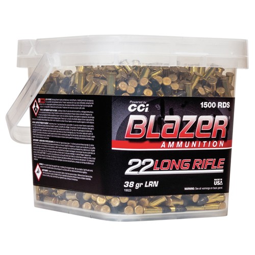 BLAZER AMMO 22 LR 38Gr HP 1500rd Bucket for sale at KYGUNCO.