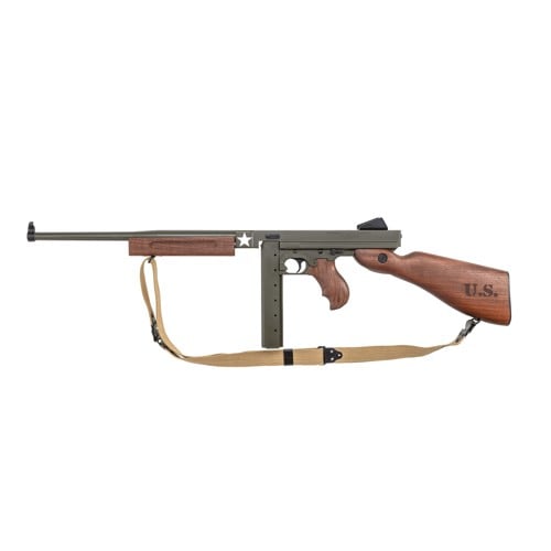 THOMPSON M1 Carbine Tanker 45 ACP 16.5" 30rd - OD Green & Walnut for sale at KYGUNCO.