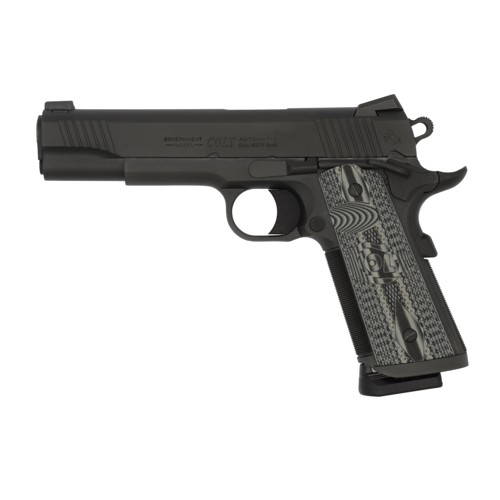 COLT CCU Government 1911 9mm 5" 9+1 Pistol - Black w/ G10 Grips for sale at KYGUNCO.