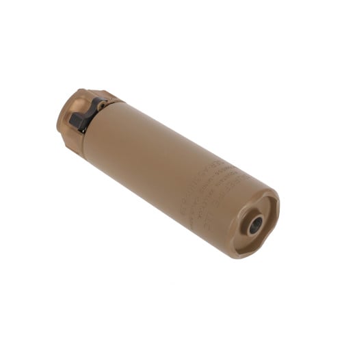 SUREFIRE 2nd Gen Socom 5.56 NATO 5" Quick Detach Rifle Silencer / Suppressor - FDE for sale at KYGUNCO.