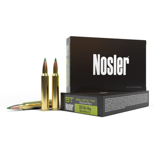 NOSLER 300 Win Mag 180Gr Ballistic Tip 20rd for sale at KYGUNCO.