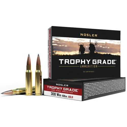 NOSLER 308 Win 168Gr ABLR 20rd for sale at KYGUNCO.