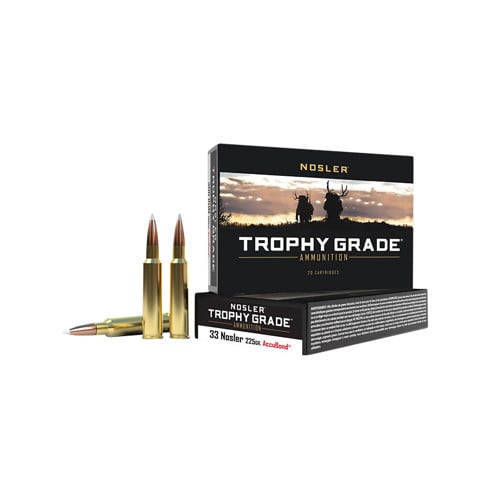 NOSLER 33 Nosler 225Gr AccuBond 20rd for sale at KYGUNCO.