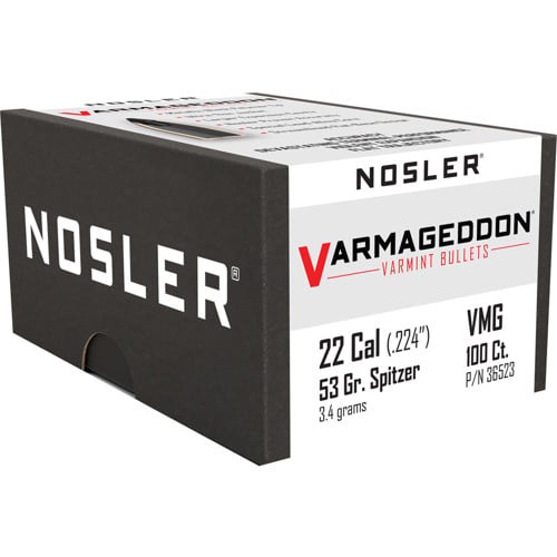 NOSLER Reloading Bullets VarMageddon FB 22 Cal 53 Grain 100rd for sale at KYGUNCO.
