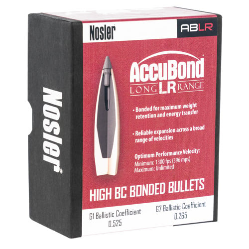 NOSLER Reloading Bullets ABLR 30 Cal 168 Grain 100rd for sale at KYGUNCO.