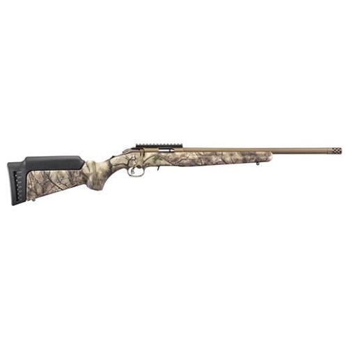 RUGER American  Rimfire 22LR 18" 10rd Bolt Rifle - Burnt Bronze