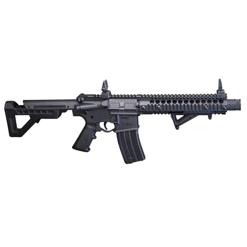 CROSMAN DPMS SBR Full Auto CO2 4.5mm BB Rifle 25rd Black for sale at KYGUNCO.