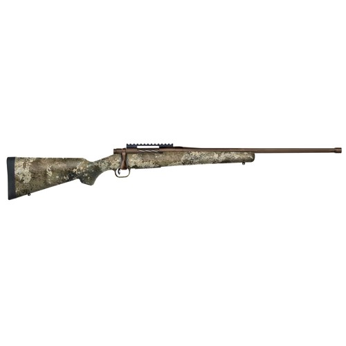 MOSSBERG Patriot 22-250 Rem 22" 5+1 Bolt Rifle w/ Fluted Threaded Barrel - Brown / TrueTimber Strata for sale at KYGUNCO.