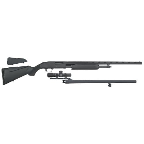 MOSSBERG 500 Combo 20 Gauge 3" 24"/26" 5+1 Pump Shotgun w/ Dead Ringer 2.5x20 Scope - Black for sale at KYGUNCO.