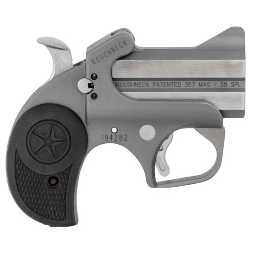 BOND ARMS ROUGHNECK 357 Mag 2.5" 2rd - Stainless / Black for sale at KYGUNCO.