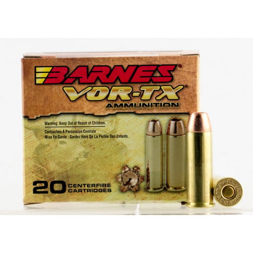 BARNES AMMO VOR-TX 44 Rem Mag 225gr XPB Ammunition | 20 Rounds for sale at KYGUNCO.