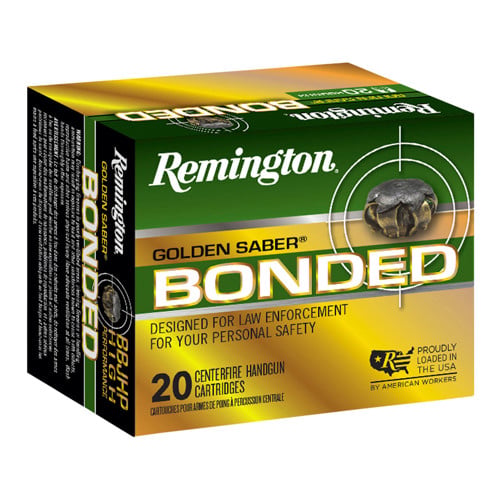 REMINGTON Golden Sabor 45ACP 230gr Bonded Jacketed Hollow Point Ammunition | 20 Rounds for sale at KYGUNCO.