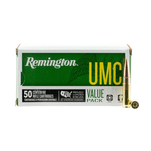 REMINGTON UMC Value Pack 300 Blackout 220 gr Open Tip Flat Base Ammunition | 50 Rounds for sale at KYGUNCO.