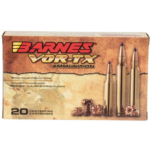 BARNES AMMO VOR-TX 300 RUM 165gr Tipped TSX Ammunition | 20 Rounds for sale at KYGUNCO.