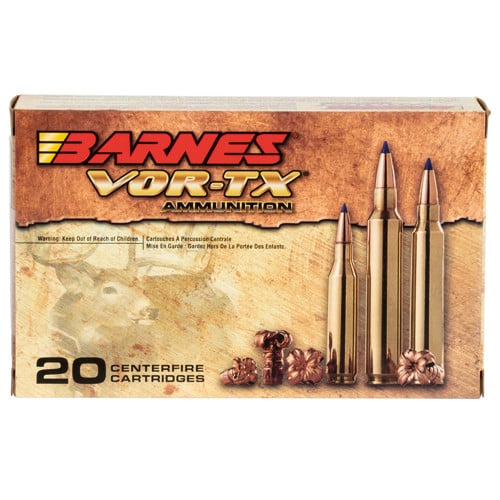 BARNES AMMO VOR-TX 338 Lapua 280gr LRX Boat Tail Ammunition | 20 Rounds for sale at KYGUNCO.