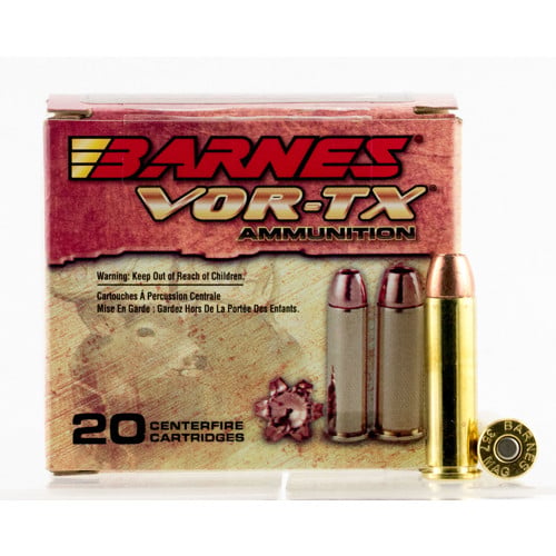BARNES AMMO VOR-TX 357 Mag 140gr Brass XPB Ammunition | 20 Rounds for sale at KYGUNCO.