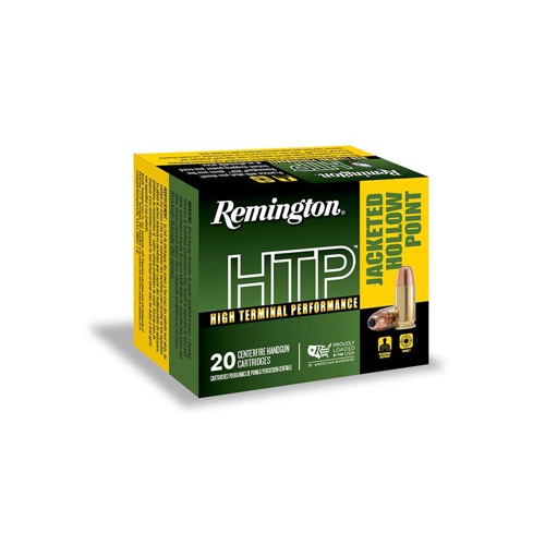 REMINGTON HTP 38 Special +P 125gr JHP Ammunition | 20 Rounds for sale at KYGUNCO.