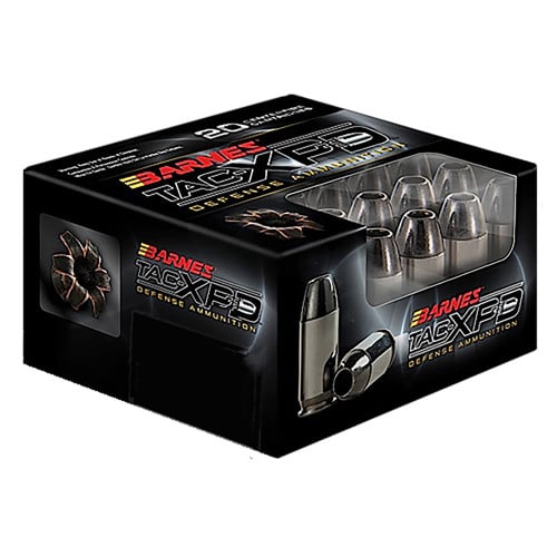 BARNES AMMO TAC-XPD Defense 380ACP 80gr Hollow Point Ammunition | 20 Rounds for sale at KYGUNCO.