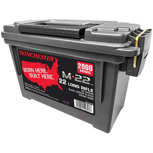 WINCHESTER AMMO 22 LR 40Gr Copper Plated 2000rd for sale at KYGUNCO.