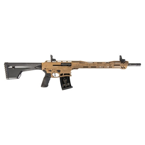 TYPHOON DEFENSE F12 Sport 12 Gauge 2" 18.5" 5rd Semi-Auto AR12 Shotgun - Bronze / Black for sale at KYGUNCO.
