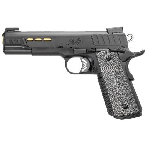 KIMBER Rapide 1911 10mm 5" 8rd Pistol w/ Night Sights - Black/Gold for sale at KYGUNCO.