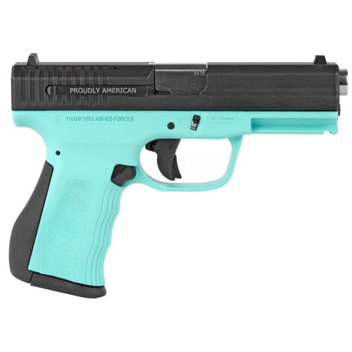 FMK FIREARMS 9C1 G2 Compact 9mm 4" Black 14rd Light Blue Frame for sale at KYGUNCO.