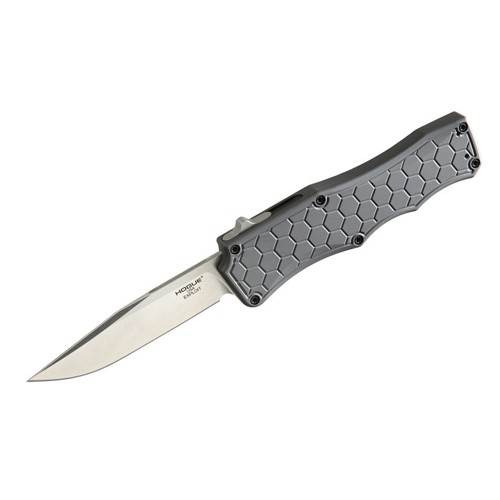 HOGUE Exploit 3.5" OTF Auto Clip Point Alum Grey for sale at KYGUNCO.