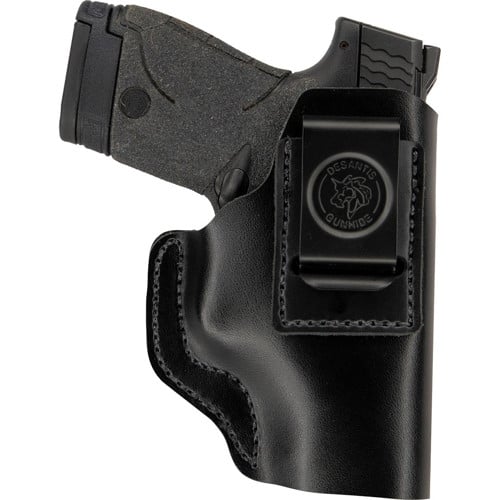 DESANTIS The Insider IWB RH Leather Ruger LCP II Black for sale at KYGUNCO.