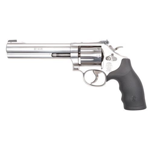 SMITH & WESSON M648 22 WMR 6" 8rd K-Frame Revolver - Stainless for sale at KYGUNCO.