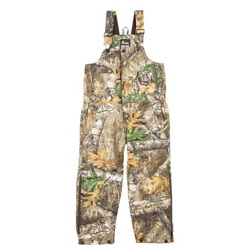 BERNE WORKWEAR Youth Bucksnort Bib Overall Realtree Edge for sale at KYGUNCO.
