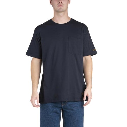 BERNE WORKWEAR Lightweight Short Sleeve Perfomance T-shirt Navy for sale at KYGUNCO.