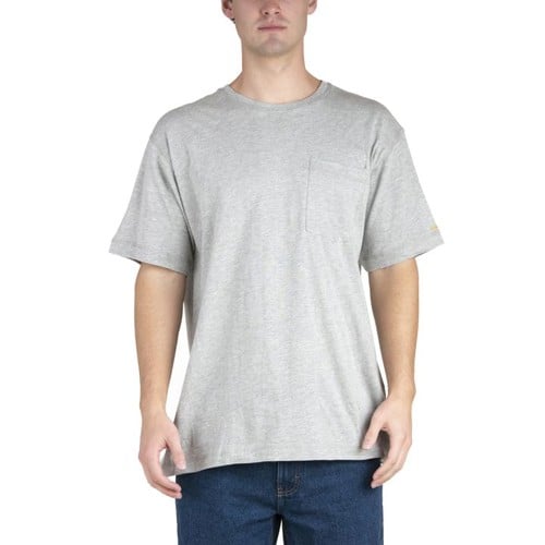 BERNE WORKWEAR Lightweight Short Sleeve Perfomance T-shirt Gray for sale at KYGUNCO.