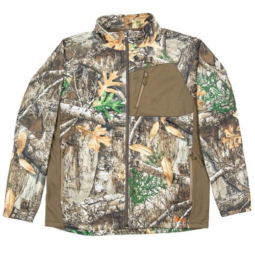 BERNE WORKWEAR Zip Front Performance Fleece Realtree Edge for sale at KYGUNCO.
