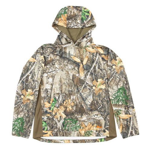 BERNE WORKWEAR Range Performance Hooded Pullover Realtree Edge for sale at KYGUNCO.