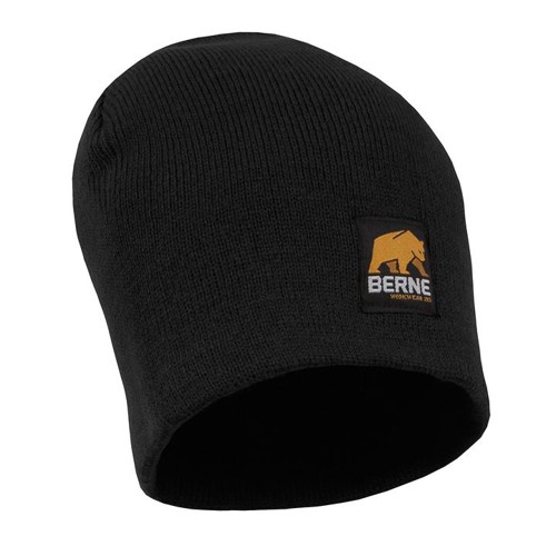 BERNE WORKWEAR Beanie Black OSFA for sale at KYGUNCO.