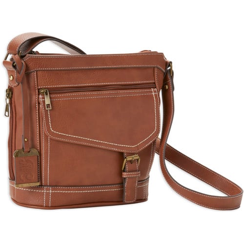 BULLDOG Bucket Style Purse w/Holster - Saddle for sale at KYGUNCO.