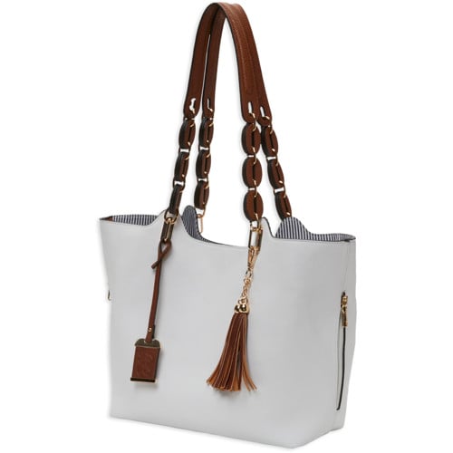 BULLDOG Braided Tote Style Purse w/Holster - White for sale at KYGUNCO.