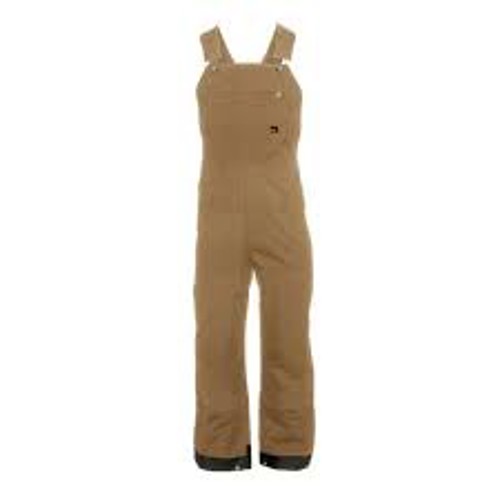 BERNE WORKWEAR Nesthorn Mens Insulated Bib Overall Hickory for sale at KYGUNCO.